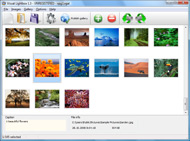 vista style popup modal window dhtml Javascript Photo Gallery Sample