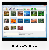 Alternative Images link opens ajax floating dhtml window