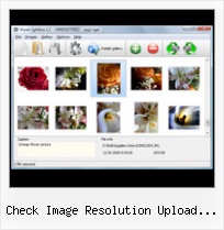 Check Image Resolution Upload Javascript ajax loading modal popups