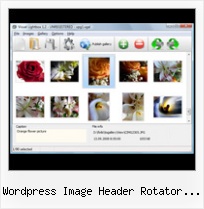 Wordpress Image Header Rotator Dissolve modal pop up window css