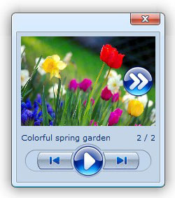 dthml floating window Javascript Photo Viewer Example Page