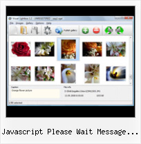 Javascript Please Wait Message Boxes Asp on leave popup javascript