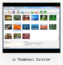 Js Thumbnail Scroller transparent popup windows on javascript