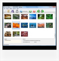 Photo Scroll Joomla Gallery Iphone popup size java no menue