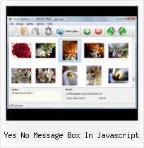 Yes No Message Box In Javascript image onclick popup