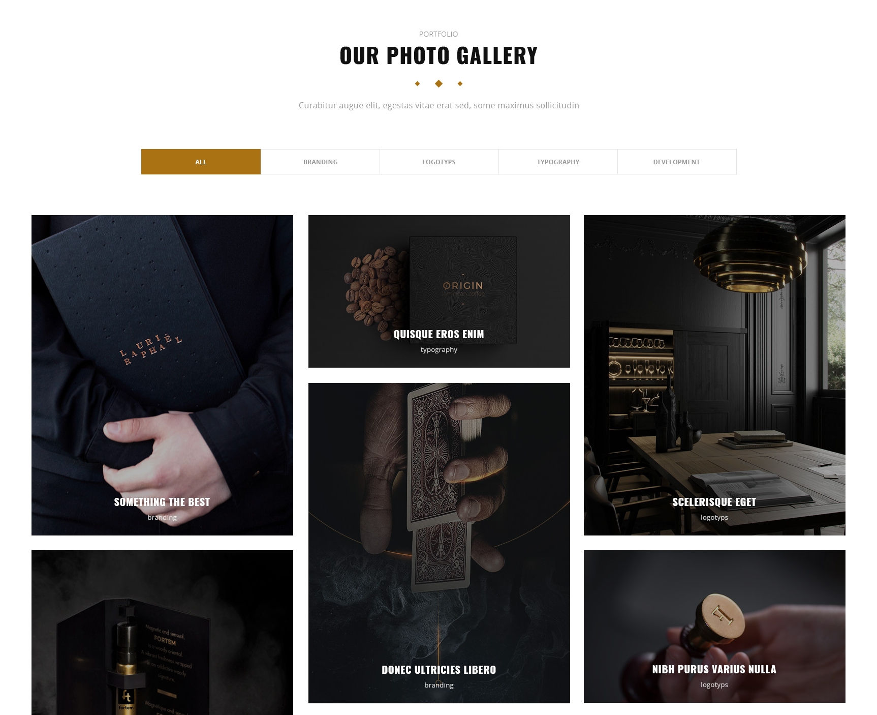 HTML Bootstrap OnePage Theme