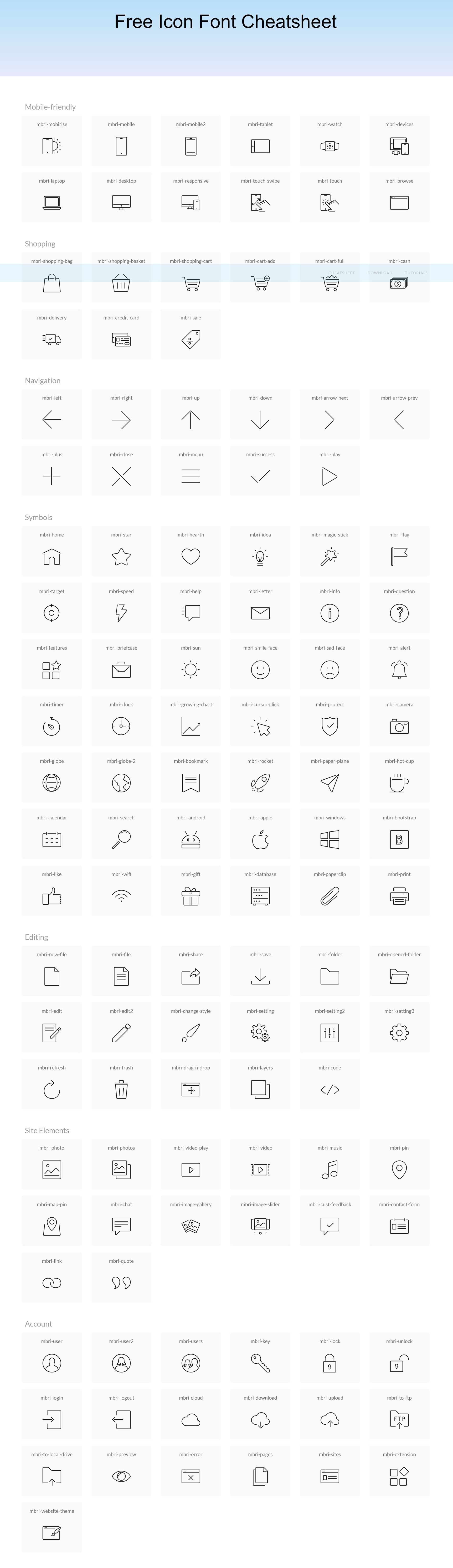 SVG Icon Fonts