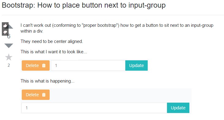  The best way to  insert button  unto input-group