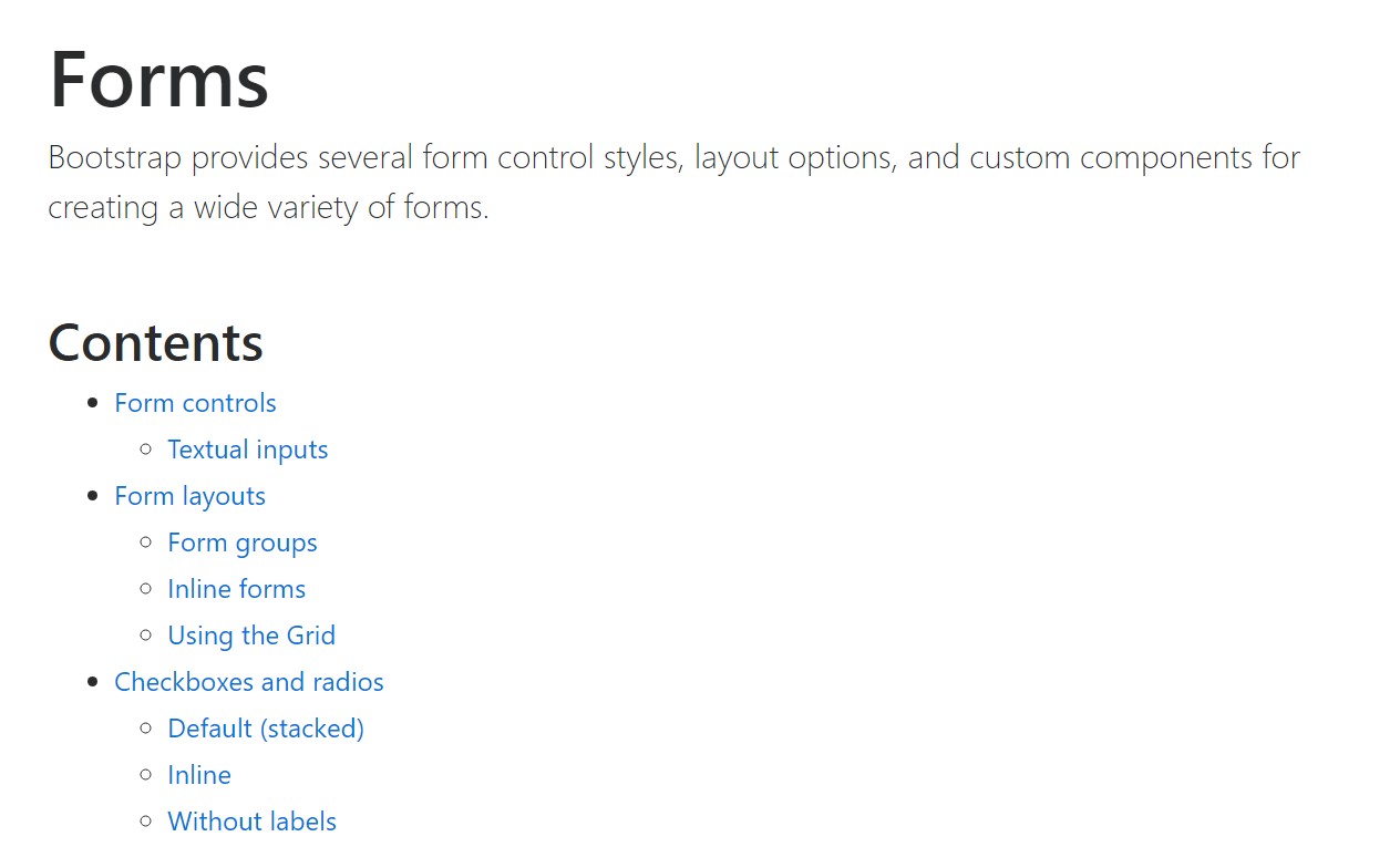 Usage of the label in in Bootstrap Forms:  authoritative  records