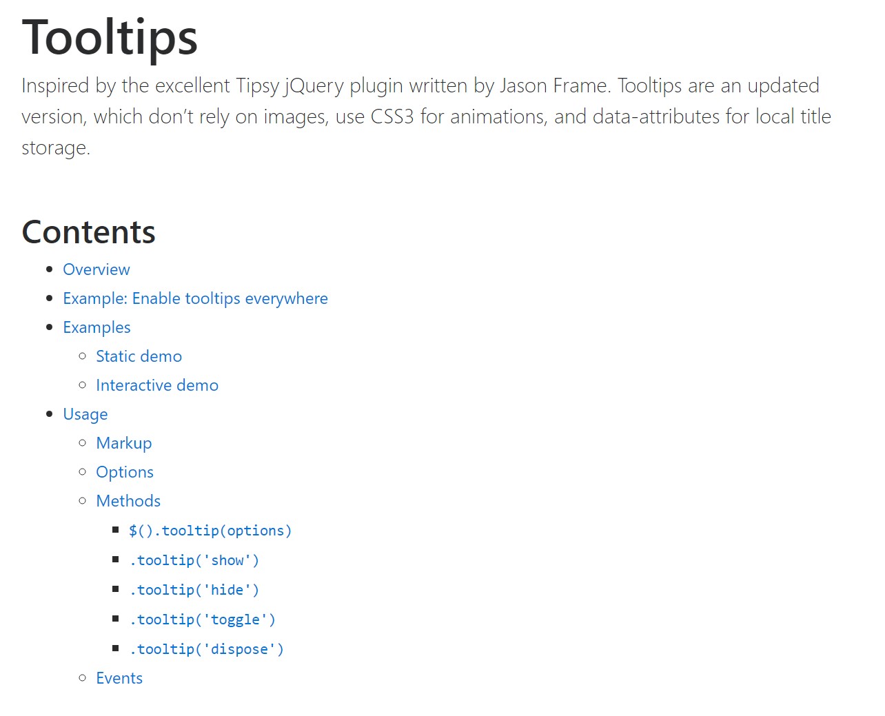 Bootstrap Tooltips  authoritative  records