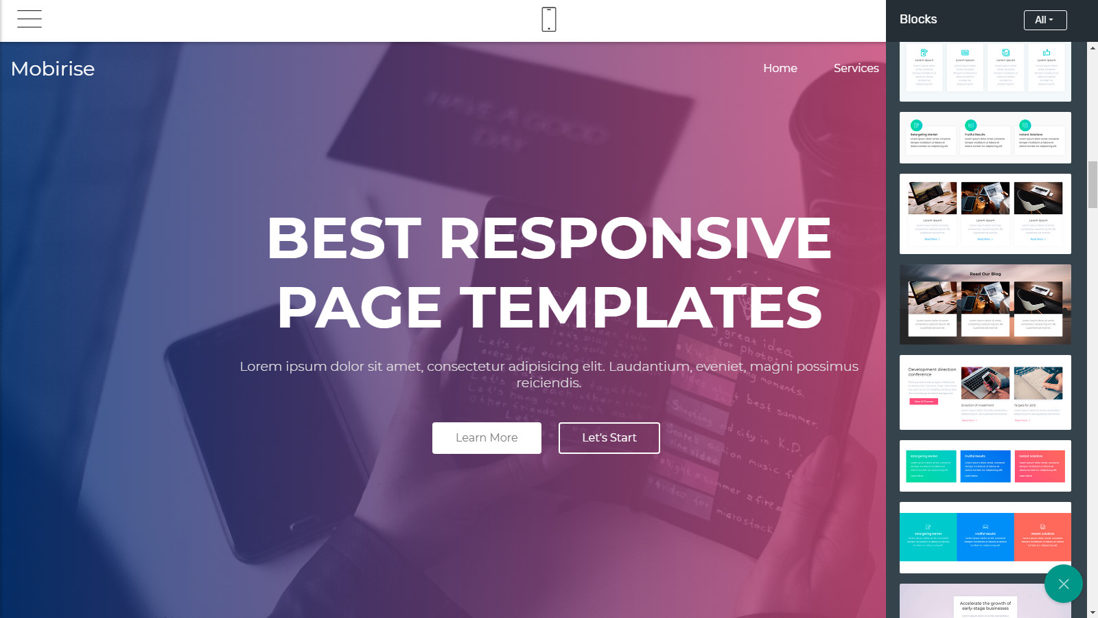 responsive website templates